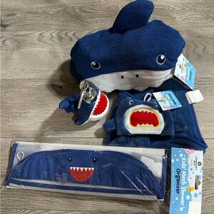 Fun & Fin-tastic Kid’s Shark Bathroom Decor